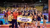 Đội tuyển bóng chuyền nữ Việt Nam sẽ chỉ được thành lập sau khi các cầu thủ thi đấu xong các giải thuộc cấp CLB. Ảnh: AVC