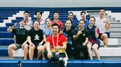 Đội cầu lông Việt Nam tại Thái Lan lúc này. Ảnh: BẰNG ĐỨC