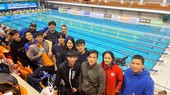 Đội bơi Việt Nam đã thực hiện chương trình tập huấn tại Hungary bằng kinh phí nhà nước nhưng nếu có sự hỗ trợ từ phía bạn là cơ hội tốt thêm sự phát triển cho VĐV. Ảnh: Q.P