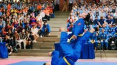 VĐV đã tranh tài tại giải vovinam vô địch Đông Nam Á 2023. Ảnh: CAMSOC