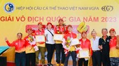 VĐV đã thi đấu vòng 1 giải câu cá thể thao toàn quốc 2023. Ảnh: HƯỜNG THỊNH