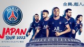 Poster giới thiệu tour du đấu Nhật Bản của PSG