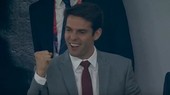Kaka ăn mừng bàn thắng của Casemiro