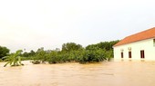Heavy rain created flood in Nam Hoa Commune of Dong Hy District in Thai Nguyen Province