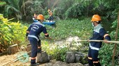 Channels in District 4 of HCMC are cleaned from waste