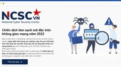 Computer users can easily and actively take part in the campaign to clean up malicious codes on the cyber space in 2022