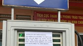 A gas station in Go Vap District posted an explanation notice on the temporary out-of-stock state yesterday afternoon.