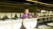 A tofu skin production facility is fulfilling its orders for the upcoming Tet holiday. (Photo: SGGP)