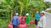 Mekong Delta farmers helped to treat packaging of plant protection drugs