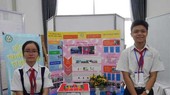 HCMC high school students in a contest on scientific-technological research