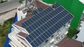 A household in Binh Chanh District of HCMC has installed rooftop solar energy
