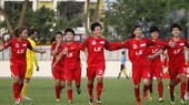 Niềm vui của đội nữ TPHCM I khi giành vé vào chung kết. Ảnh: MINH HOÀNG