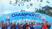 CLB CAND vô địch giải hạng Nhất 2022