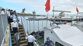 Ông Trần Phước Sơn, Phó Chủ tịch UBND TP Đà Nẵng đã trực tiếp kiểm tra thực tế tình hình bến thủy nội địa CT15 tại bán đảo Sơn Trà