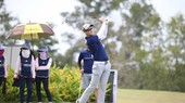 Golfer thi đấu tại giải TaylorMade Challenge 2017. Ảnh: DŨNG PHƯƠNG