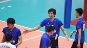 Niềm vui chiến thắng của các VĐV Tràng An Ninh Bình.