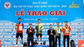 Nguyễn Hải Đăng mang về tấm HCV đại hội cho cầu lông TPHCM