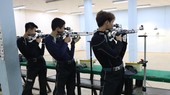 Các xạ thủ trẻ TPHCM đang cho thấy sự tiến bộ nhanh chóng. Ảnh: THANH TÙNG