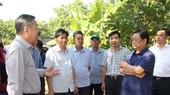 Bộ trưởng Bộ NN- PTNT Lê Minh Hoan khảo sát xây dựng nông thôn mới tại tỉnh Bình Phước