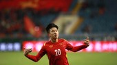 Phan Văn Đức đã ghi bàn thắng sau quãng thời gian bị người hâm mộ nhận xét phong độ đi xuống. Ảnh: THIỀU ANH