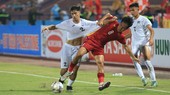 U20 Việt Nam gặp nhiều khó khăn trước U20 Palestine. ẢNH: MINH HOÀNG