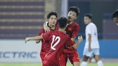 U17 Việt Nam đã giành vé dự vòng chung kết Giải U17 châu Á 2022. ẢNH: MINH HOÀNG