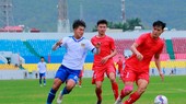 Môn bóng đá nam thuộc Đại hội Thể thao toàn quốc - lần thứ IX năm 2022 là sân chơi để các cầu thủ U21 cọ xát, tích lũy kinh nghiệm. ẢNH: KIM PHỤNG
