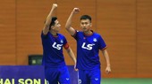 Thái Sơn Bắc đã có chiến thắng đầu tiên ở Giải futsal VĐQG 2023. ẢNH: CHU TIẾN.