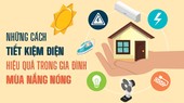 Những cách tiết kiệm điện hiệu quả trong gia đình mùa nắng nóng