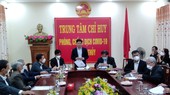 Ông Lê Vĩnh Thế, Bí thư Huyện ủy Lệ Thủy tại hội thảo