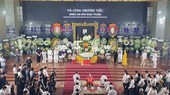 Lễ truy điệu và an táng đồng chí Hứa Ngọc Thuận, nguyên Phó Chủ tịch UBND TPHCM