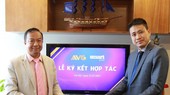 Lễ ký kết giữa Công ty Cổ phần Nghe Nhìn Toàn cầu - AVG và Công ty Cổ phần Truyền thông, Quảng cáo Đa phương tiện - Smart Media JSC