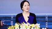 Bà Mạnh Vãn Chu, Phó Chủ tịch, kiêm Chủ tịch Luân phiên mới, Giám đốc Tài chính của Huawei phát biểu tại sự kiện HAS 2023