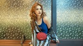 Ca sĩ Chung Thương của nhóm S-Girls.