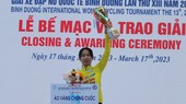 Batriya Chanipom giành Áo vàng chung cuộc