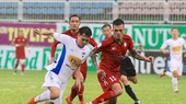 Văn Toàn tiếp tục tỏa sáng với bàn mở tỷ số cho HA.GL. Ảnh: ANH TIẾN