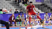 Đội tuyển futsal Việt Nam trong cuộc so tài cùng đội tuyển Trung Quốc ở giải năm ngoái