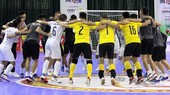 Niềm vui chiến thắng của các cầu thủ Thái Sơn Nam