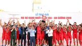Đội Viettel lần đầu ghi tên ở V-League. Ảnh: MINH HOÀNG