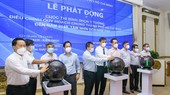 Các đại biểu tham dự lễ phát động cuộc thi tìm kiếm “Ý tưởng quy hoạch chung TPHCM”.
