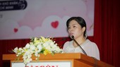 Ms. Phan Thi To Nhu, 40, who lost her husband to Covid-19 when she was 34 week pregnant sends her thanks to the program.