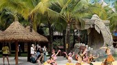 At a water park in Kien Giang (Photo: VNA)