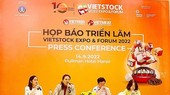 The press briefing on September 14 to provide information about the Vietstock Expo & Forum 2022 (Photo: congthuong.vn)