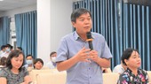 Editor-in-chief of the Sai Gon Giai Phong Newspaper, Tang Huu Phong recognizes the Children’s Hospital 1’s achievements in using advances in smart health.