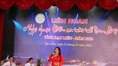 A singing performance at the opening ceremony