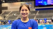 Swimmer Vo Thi My Tien at the 2023 World Aquatic Championship