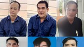 Các đối tượng tại cơ quan điều tra. Ảnh: HQ