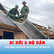 Podcast bản tin 17 giờ 24-11: Di dời 5 hộ ở xã Hùng Sơn khỏi nơi có nguy cơ sạt lở