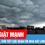 Podcast bản tin trưa 30-6: Bắc bộ mưa lớn diện rộng, cảnh báo gió giật mạnh trên biển