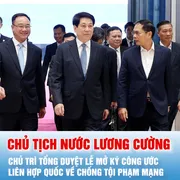 Podcast tin tối 23-10: Chủ tịch nước Lương Cường chủ trì tổng duyệt lễ mở ký Công ước Liên hợp quốc về chống tội phạm mạng